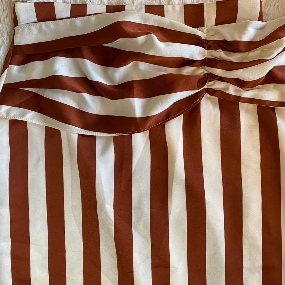 NWOT Midi Stripped Skirt - Picture 4 of 7